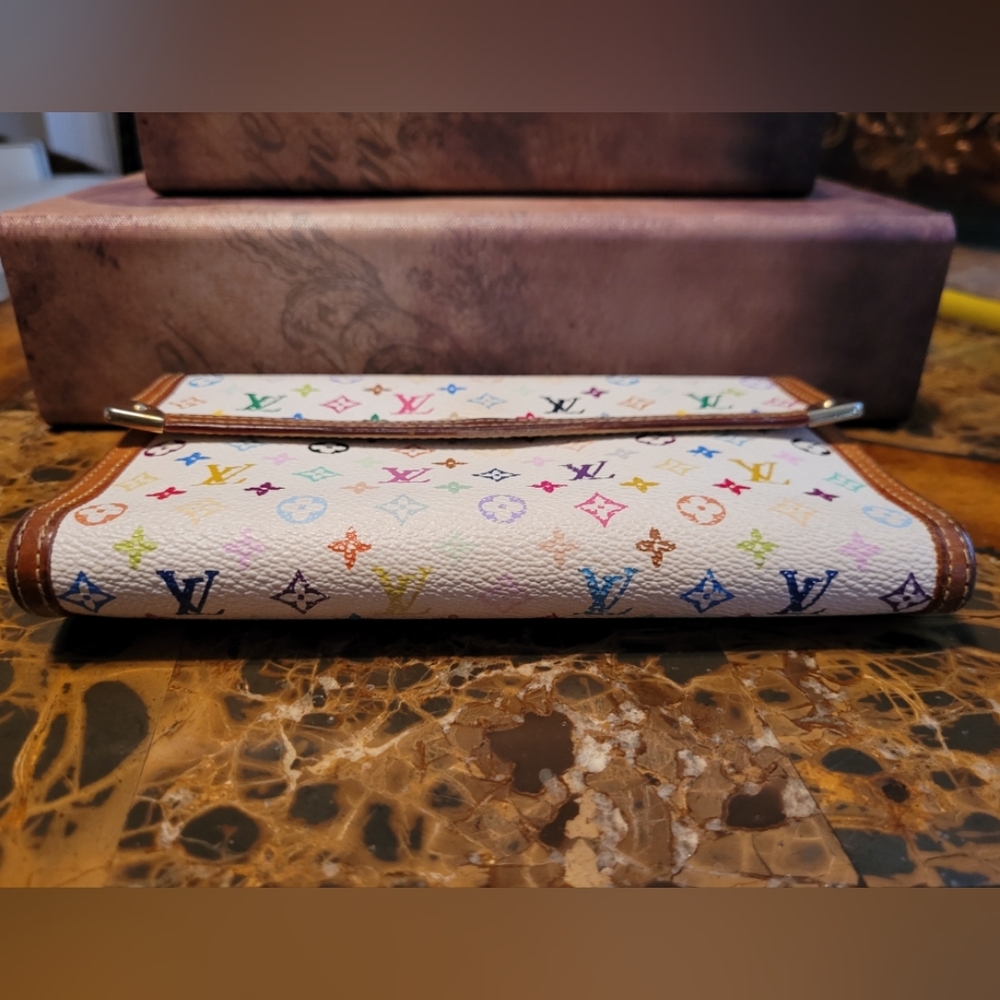 LOUIS VUITTON MURAKAMI INTERNATIONAL LONG WALLET - Picture 6 of 9